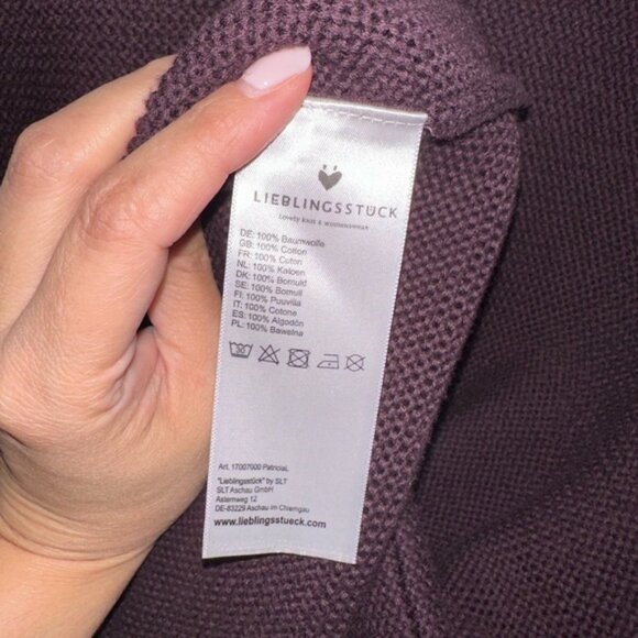 LIEBLINGSSTÜCK Cotton Sweater Size Large - Picture 9 of 11